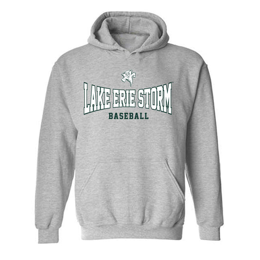 Lake Erie College - NCAA Baseball : Seth Mannos - Hooded Sweatshirt-0