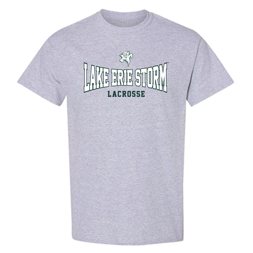 Lake Erie College - NCAA Men's Lacrosse : James Stevens - T-Shirt-0