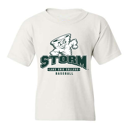 Lake Erie College - NCAA Baseball : Seth Mannos - Youth T-Shirt-0