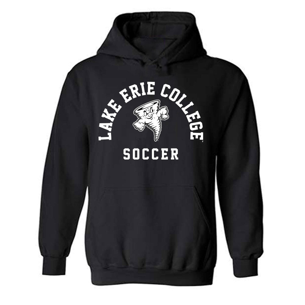 Lake Erie College - NCAA Men's Soccer : Maddox Madrid - Classic Fashion Shersey Hooded Sweatshirt-0
