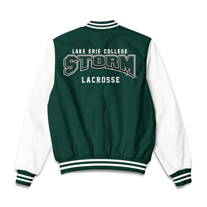 Lake Erie College - NCAA Men's Lacrosse : Josh Jenks - Bomber Jacket-1
