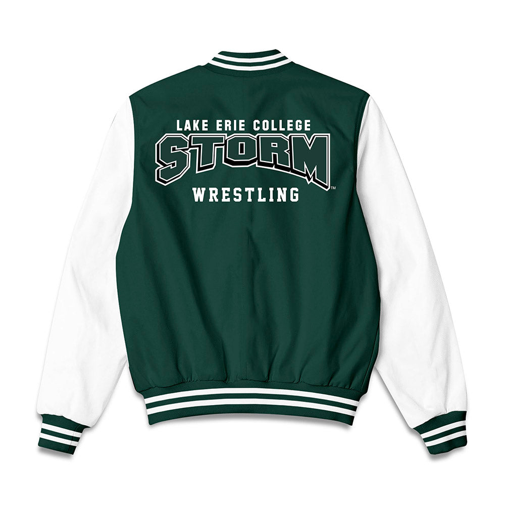 Lake Erie College - NCAA Wrestling : Marky Stankorb - Bomber Jacket-1