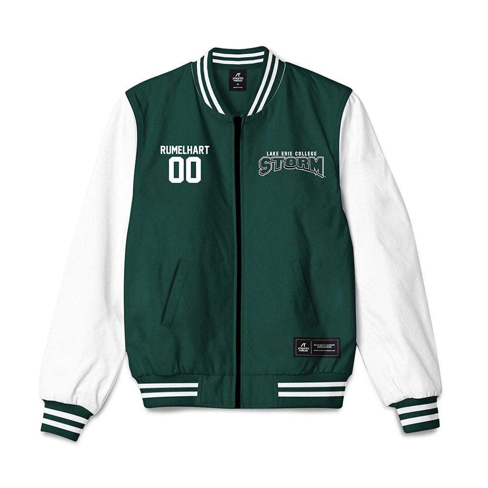 Lake Erie College - NCAA Women's Basketball : Chloe Rumelhart - Bomber Jacket-0