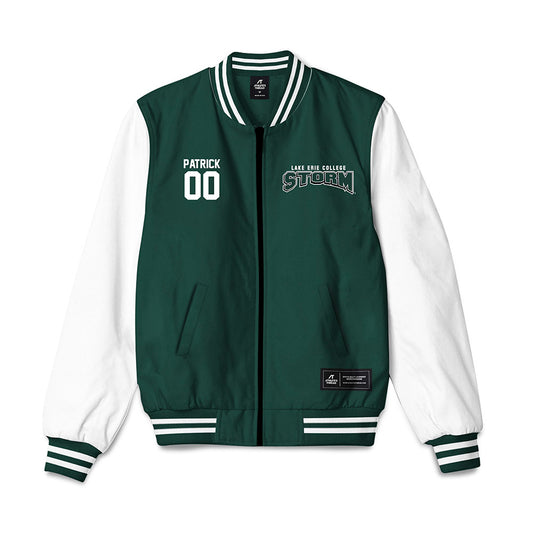 Lake Erie College - NCAA Men's Basketball : Braison Patrick - Bomber Jacket-0
