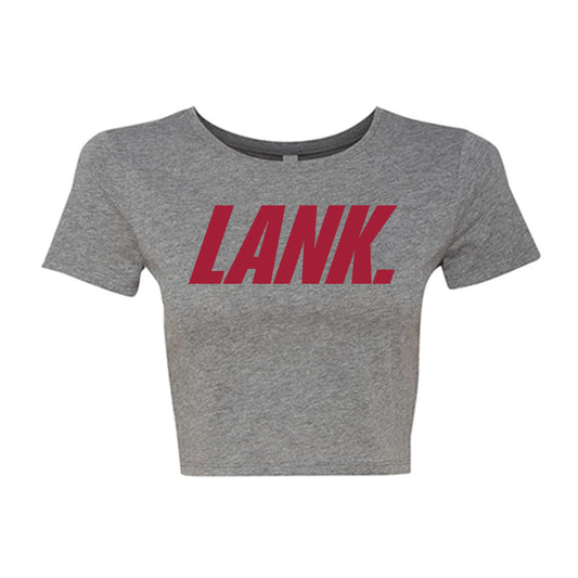 LANK™ LET ALL NAYSAYERS KNOW™ - NCAA Football : Women’s Cotton Cropped T-Shirt