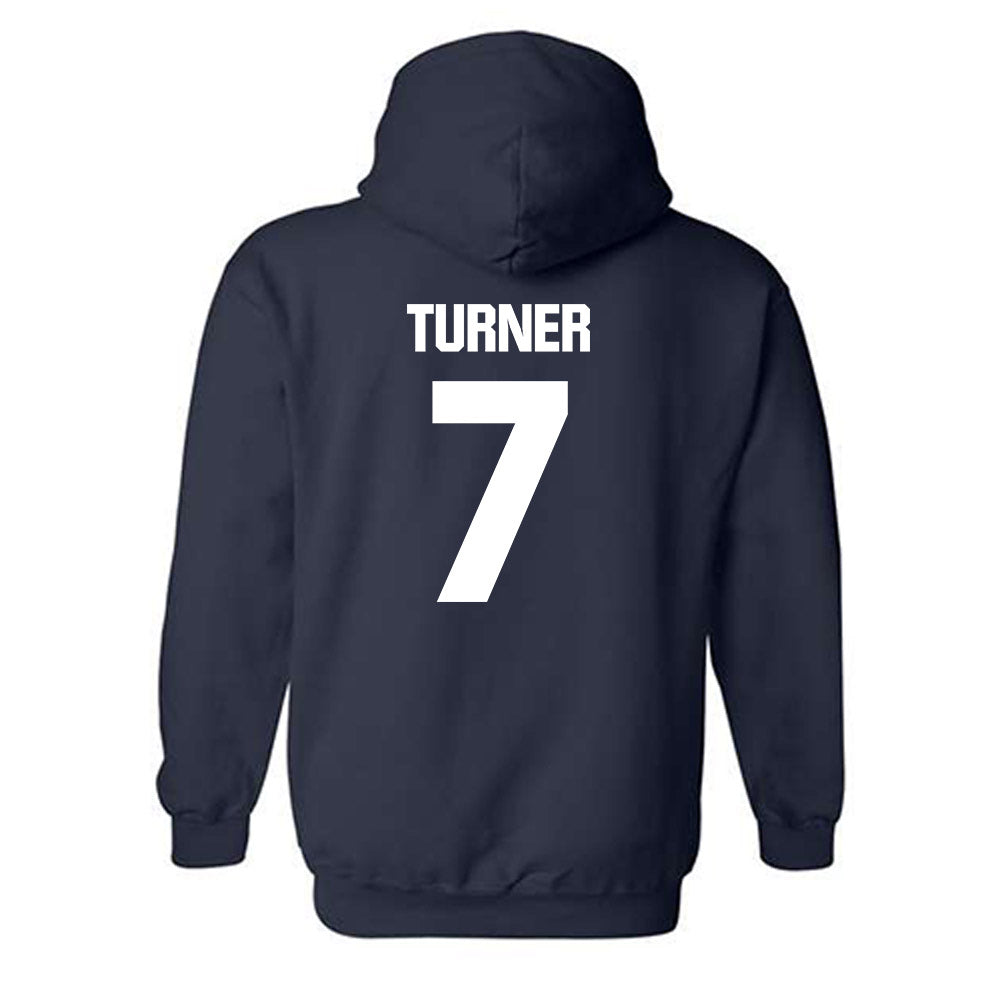 Jackson State - NCAA Men's Track & Field : Dominic Turner - Hooded Sweatshirt-1