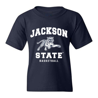 Jackson State - NCAA Men's Basketball : Delyle Williams - Youth T-Shirt-0