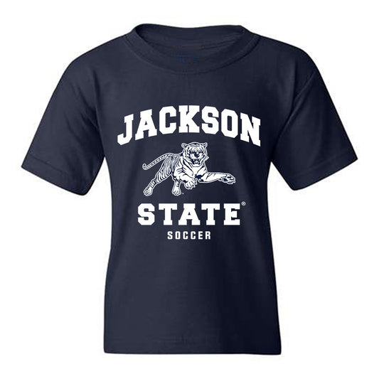 Jackson State - NCAA Women's Soccer : Kianah Farmer - Youth T-Shirt-0