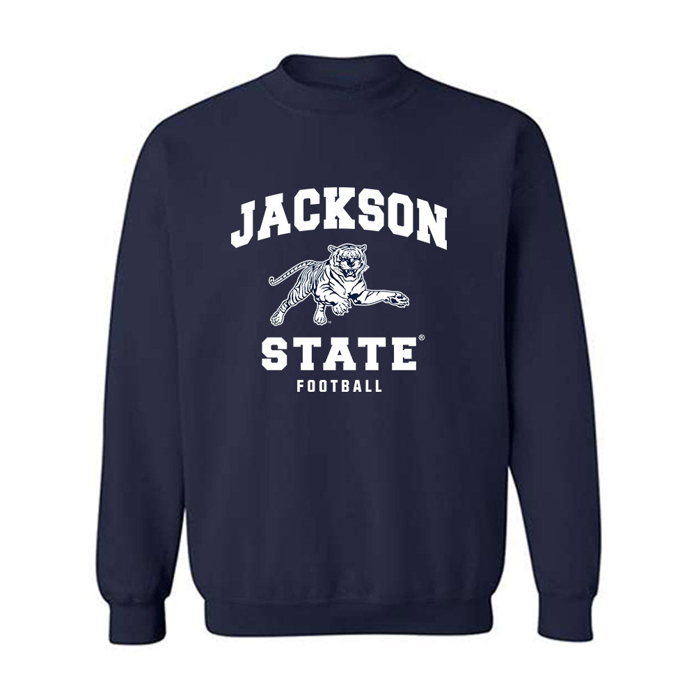 Jackson State - NCAA Football : Errick Simmons - Crewneck Sweatshirt-0