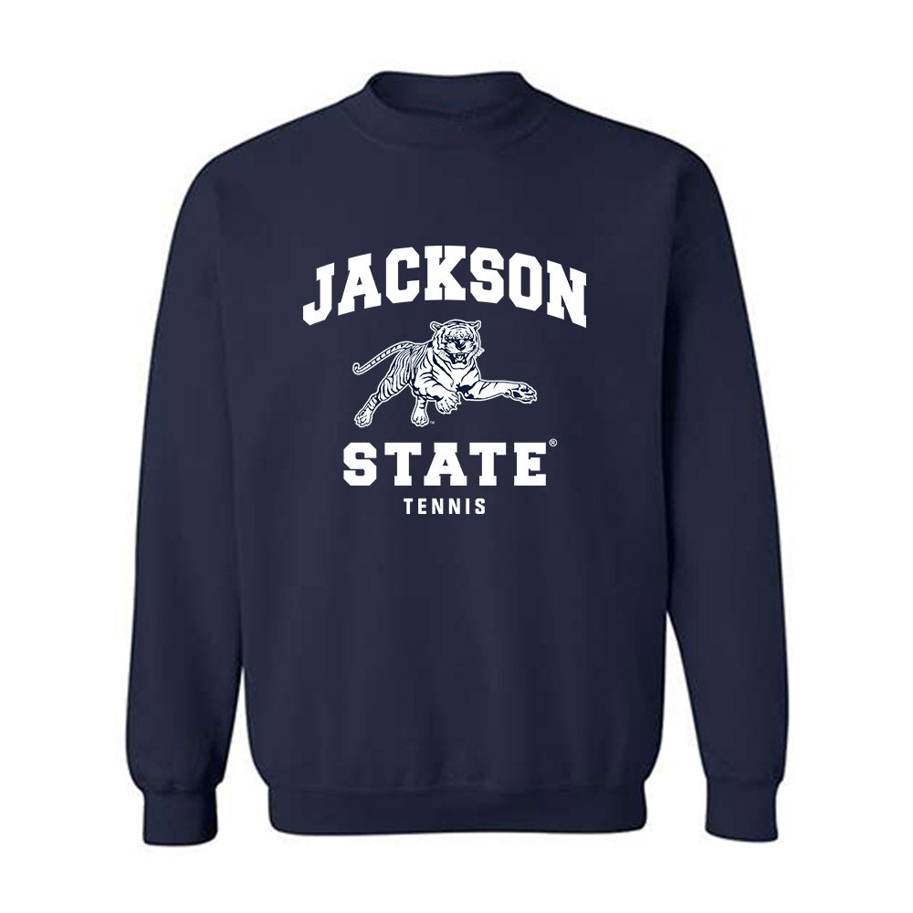 Jackson State - NCAA Women's Tennis : Polina Georgieva - Crewneck Sweatshirt-0