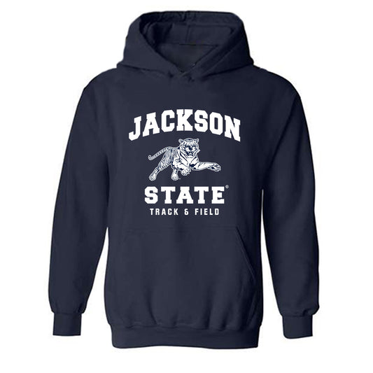 Jackson State - NCAA Women's Track & Field : Callie Calicut - Hooded Sweatshirt-0