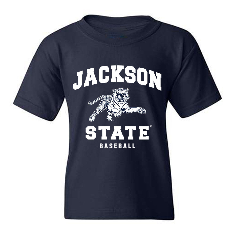 Jackson State - NCAA Baseball : Eric Elliott - Youth T-Shirt-0