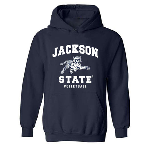 Jackson State - NCAA Women's Volleyball : Ryleigh Davis - Hooded Sweatshirt-0