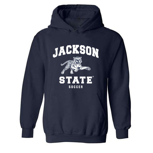 Jackson State - NCAA Women's Soccer : Kianah Farmer - Hooded Sweatshirt-0