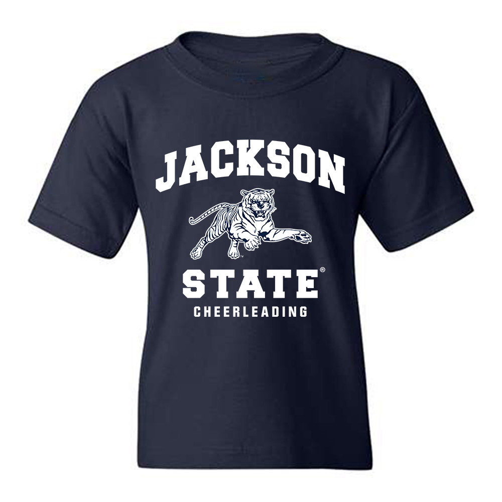 Jackson State - NCAA Cheerleading : Jimisha Thomas - Youth T-Shirt-0