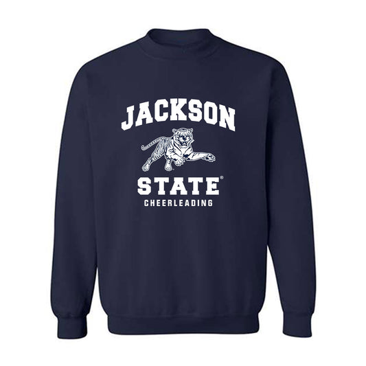 Jackson State - NCAA Cheerleading : Jimisha Thomas - Crewneck Sweatshirt-0