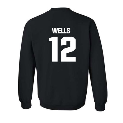 Jackson State - NCAA Baseball : DeVante’ Wells - Crewneck Sweatshirt-1