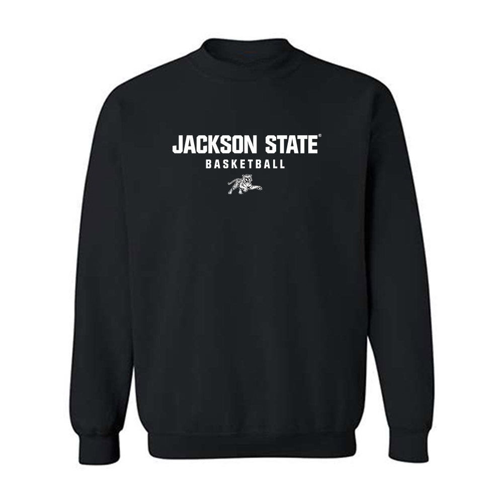 Jackson State - NCAA Men's Basketball : Delyle Williams - Crewneck Sweatshirt-0