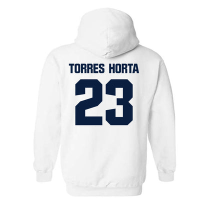 Jackson State - NCAA Baseball : Hederick Torres Horta - Classic Shersey Hooded Sweatshirt-1