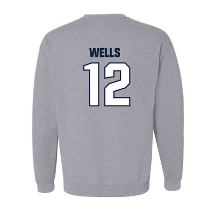 Jackson State - NCAA Baseball : DeVante’ Wells - Classic Shersey Crewneck Sweatshirt-1