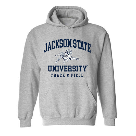 Jackson State - NCAA Men's Track & Field : Jyquan Jackson - Hooded Sweatshirt-0