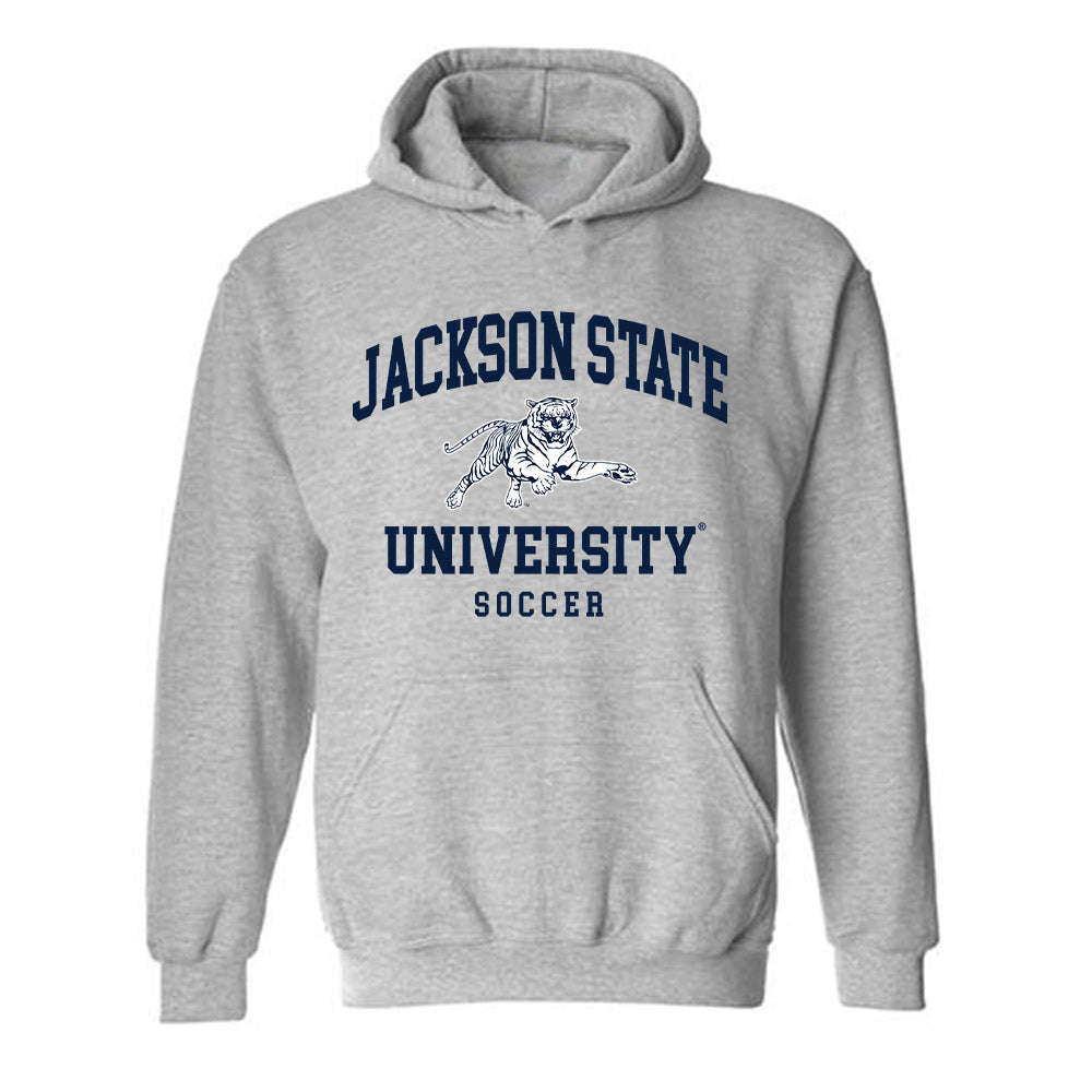 Jackson State - NCAA Women's Soccer : Asia Wilson - Classic Shersey Hooded Sweatshirt-0