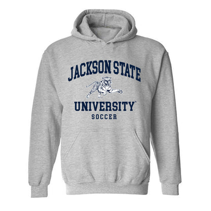 Jackson State - NCAA Women's Soccer : Asia Wilson - Classic Shersey Hooded Sweatshirt-0