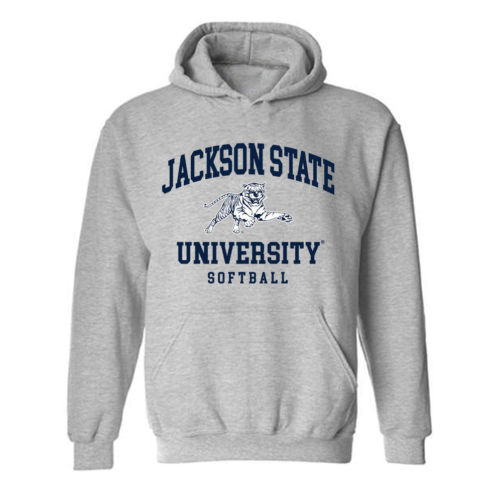 Jackson State - NCAA Softball : Jhordan Dyer - Classic Shersey Hooded Sweatshirt-0