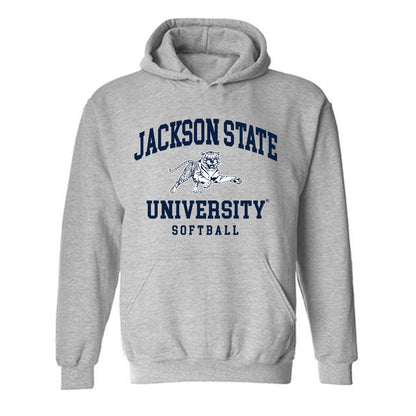 Jackson State - NCAA Softball : Jhordan Dyer - Classic Shersey Hooded Sweatshirt-0