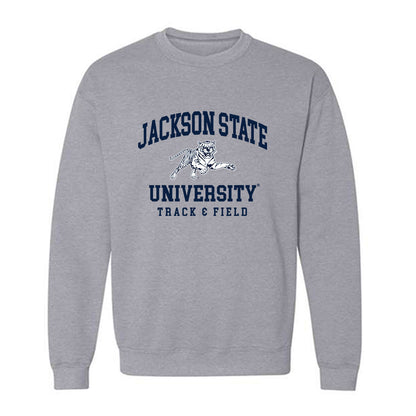 Jackson State - NCAA Women's Track & Field : Madyson McGill - Classic Shersey Crewneck Sweatshirt-0
