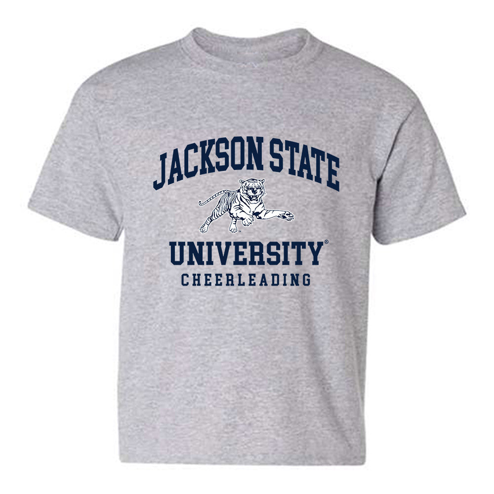 Jackson State - NCAA Cheerleading : Jimisha Thomas - Classic Shersey Youth T-Shirt-0