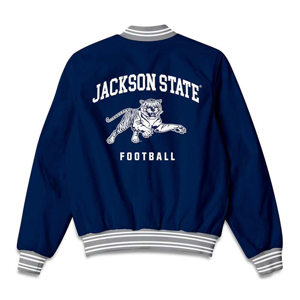 Jackson State - NCAA Football : DeJay Welch - Bomber Jacket-1
