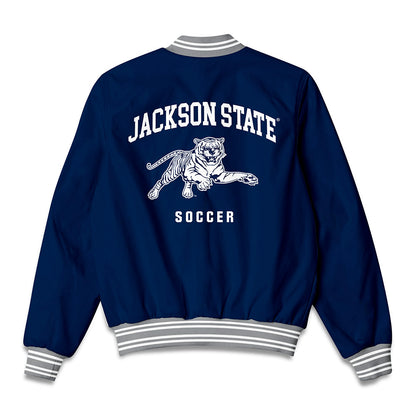 Jackson State - NCAA Women's Soccer : Kianah Farmer - Bomber Jacket-1
