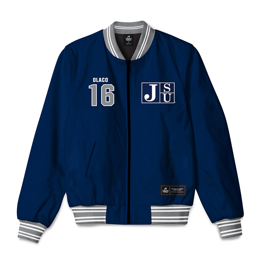 Jackson State - NCAA Women's Soccer : Josetiarainnah Olaco - Bomber Jacket-0