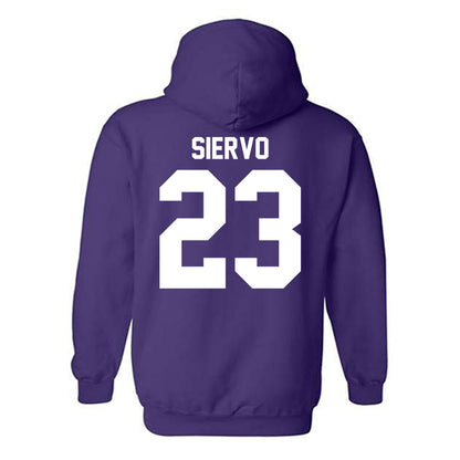 Northwestern State - NCAA Baseball : Joe Siervo - Hooded Sweatshirt-1