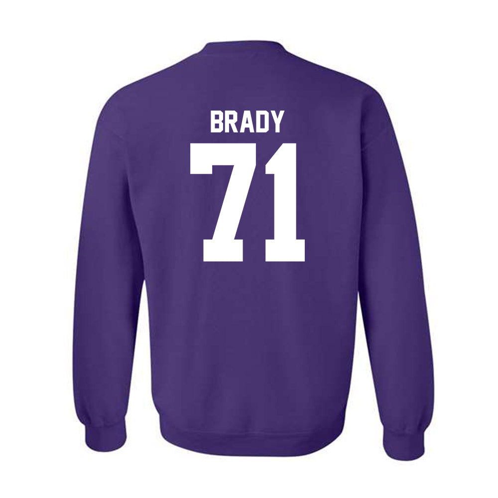 Northwestern State - NCAA Football : Logan Brady - Crewneck Sweatshirt-1