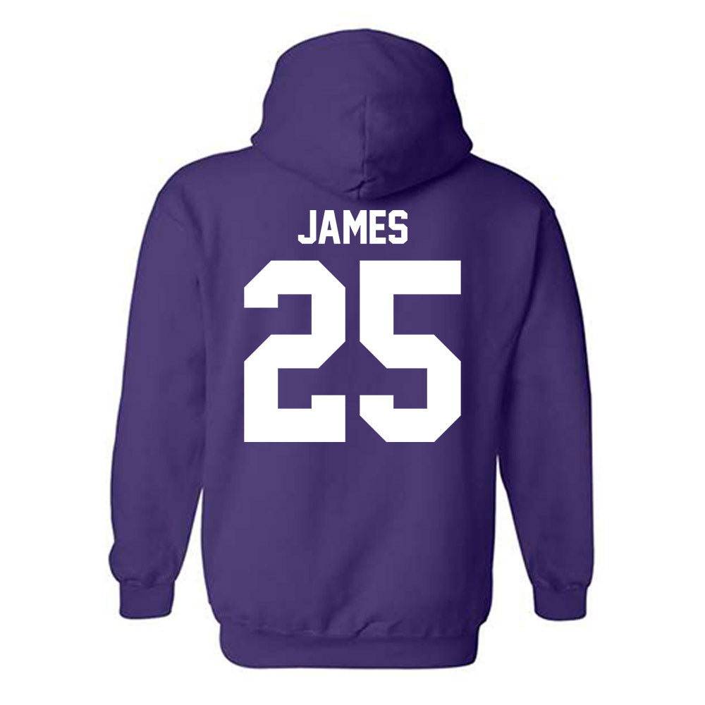 Northwestern State - NCAA Football : Jeremiah James - Hooded Sweatshirt-1