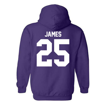 Northwestern State - NCAA Football : Jeremiah James - Hooded Sweatshirt-1