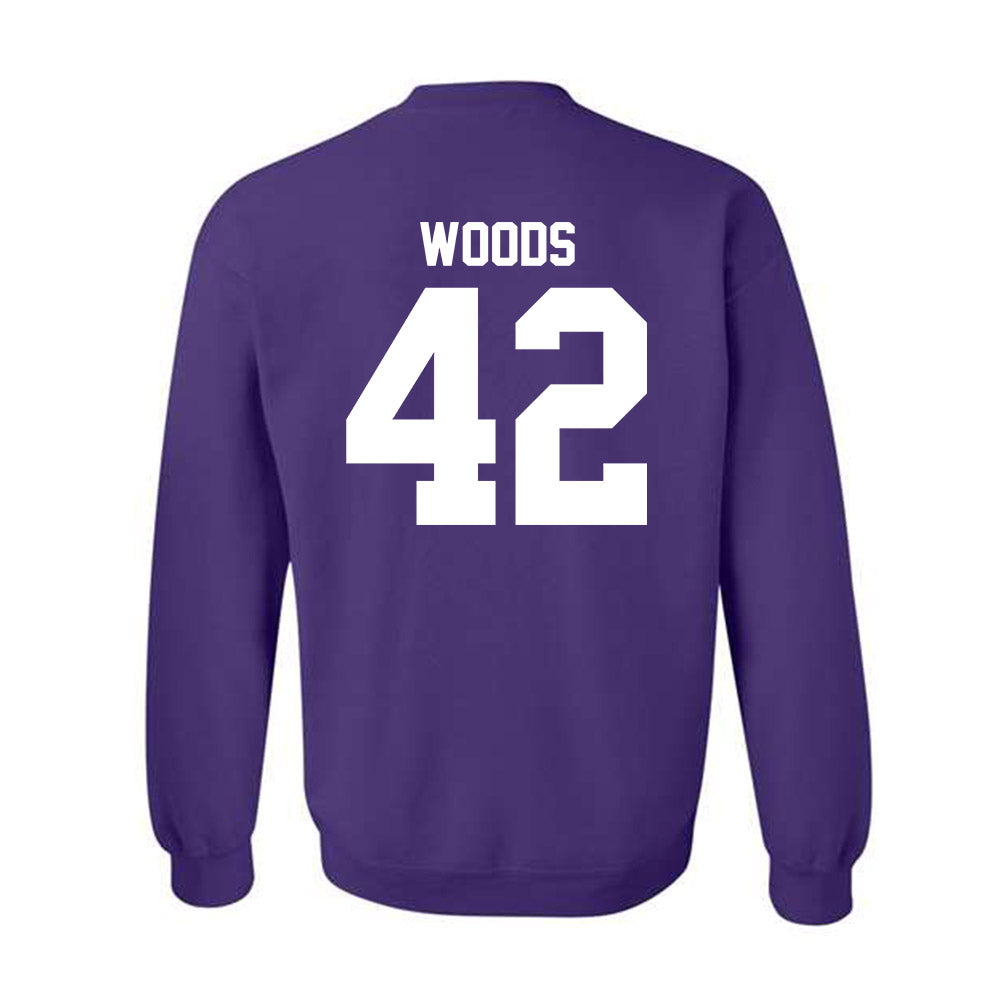 Northwestern State - NCAA Football : Braden Woods - Crewneck Sweatshirt-1