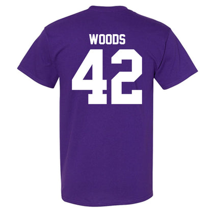 Northwestern State - NCAA Football : Braden Woods - T-Shirt-1