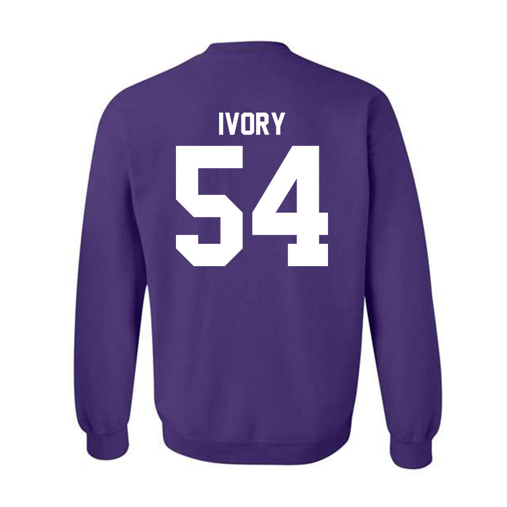 Northwestern State - NCAA Football : Kemarion Ivory - Crewneck Sweatshirt-1