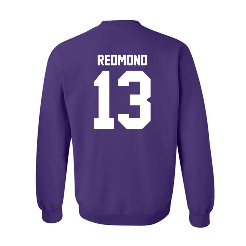 Northwestern State - NCAA Men's Basketball : Justin Redmond - Crewneck Sweatshirt-1