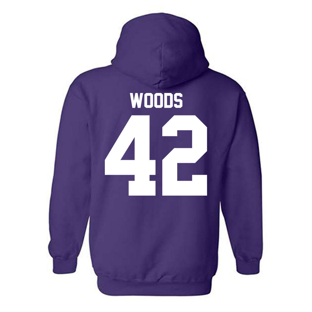 Northwestern State - NCAA Football : Braden Woods - Hooded Sweatshirt-1