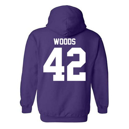 Northwestern State - NCAA Football : Braden Woods - Hooded Sweatshirt-1