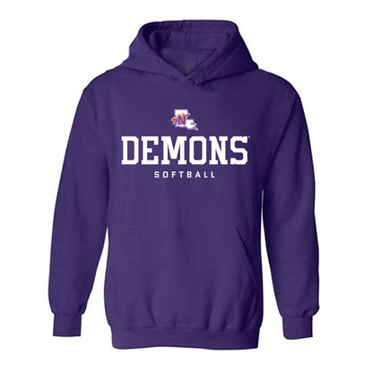 Northwestern State - NCAA Softball : Makynlie Jones - Hooded Sweatshirt-0