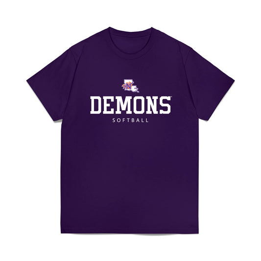 Northwestern State - NCAA Softball : Kam Eaton - T-Shirt-0