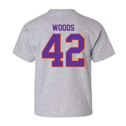 Northwestern State - NCAA Football : Braden Woods - Youth T-Shirt-3