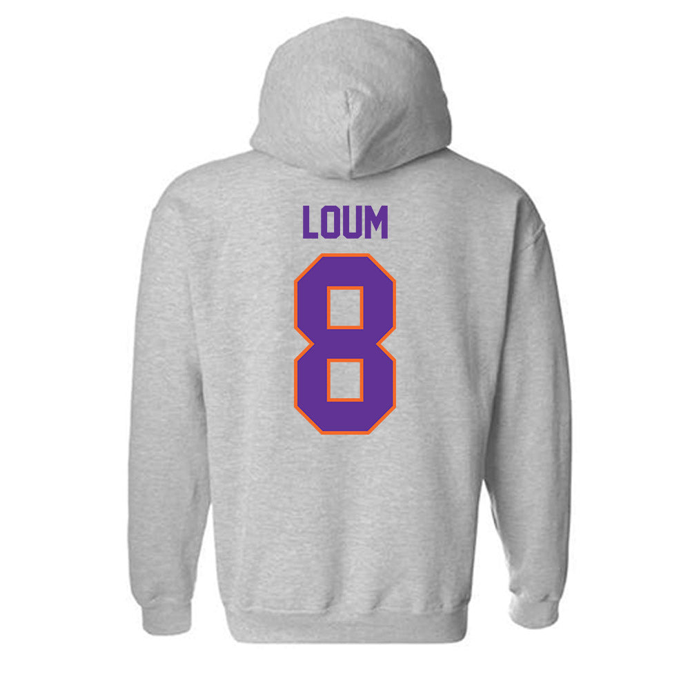 Northwestern State - NCAA Men's Basketball : Moustapha Loum - Hooded Sweatshirt-3