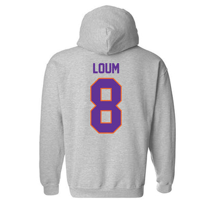 Northwestern State - NCAA Men's Basketball : Moustapha Loum - Hooded Sweatshirt-3