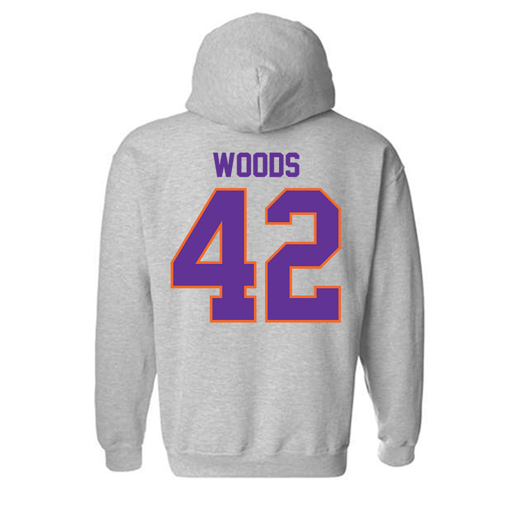 Northwestern State - NCAA Football : Braden Woods - Hooded Sweatshirt-3